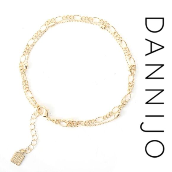 DANNIJO Double Gold Anklet - Picture 1 of 3